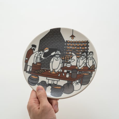 Arabia｜plate φ20cm｜1905-1980 Osuusliike Elanto