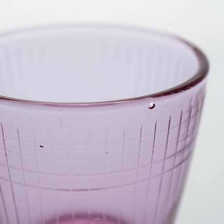 Riihimaki｜Ruutu｜glass φ8.0cm｜amethyst
