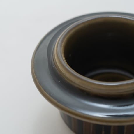Arabia｜Kosmos｜egg/candle holder｜蓋付き