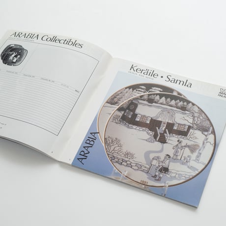 アラビア社の製品カタログ(1991年)｜Arabia Finland 1991