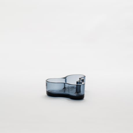 Iittala｜Aalto Collection｜bowl 98mm｜blueberry blue｜白文字 i シール