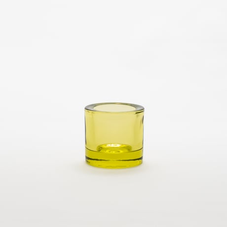 Iittala｜Kivi｜candle holder｜mixed color｜yellow｜1