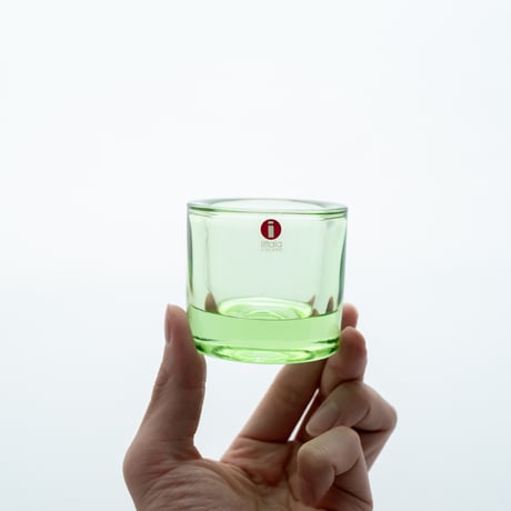 Iittala｜Kivi｜candle holder｜mixed color｜lime