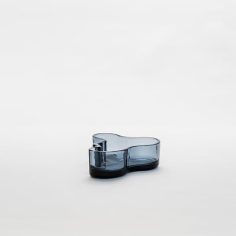 Iittala｜Aalto Collection｜bowl 98mm｜blueberry blue｜白文字 i シール