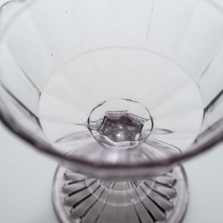 Nuutajarvi｜glass bowl φ12.3cm｜nötsjö stamp