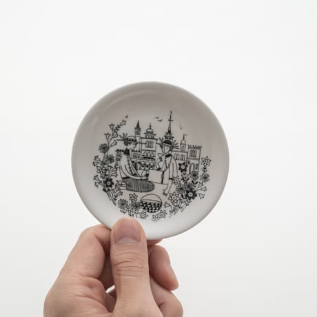Arabia｜Emilia｜picnic｜plate 9.5cm