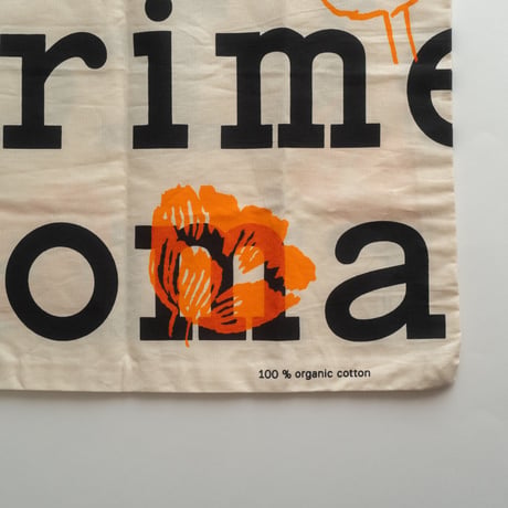 Marimekko｜tote bag｜flower｜orange
