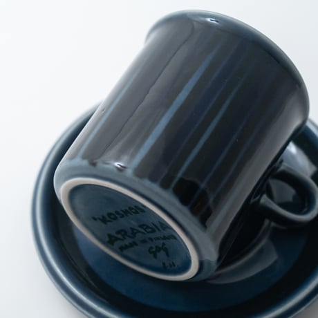 Arabia｜Blue Kosmos｜cup φ7cm