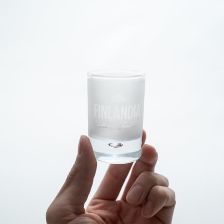 Finlandia｜shot glass φ4.5cm｜frost