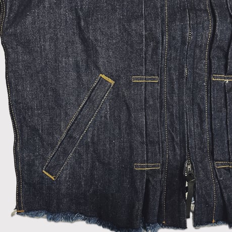 Deconstructed 1st Denim Trucker(KOJIMA) INDIGO