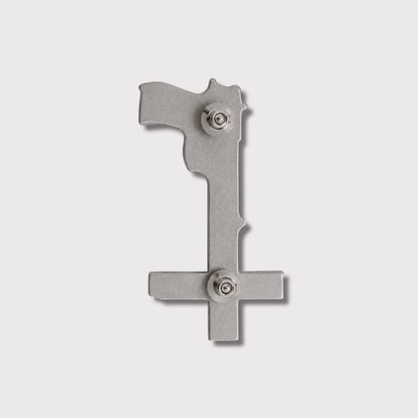 Bootleg Brooch(ANTI-GUN CROSS)