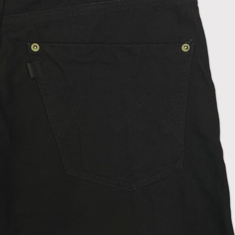 Cut OFF Heavy Wide Short Jeans(KOJIMA) BLACK