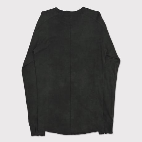 Aged Combat Long Sleeve(DYED AND WASHED JERSEY)AGED BLACK