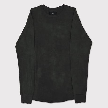 Aged Combat Long Sleeve(DYED AND WASHED JERSEY)AGED BLACK