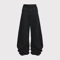 R Buggy Trousers(AGED TWILL)AGED BLACK