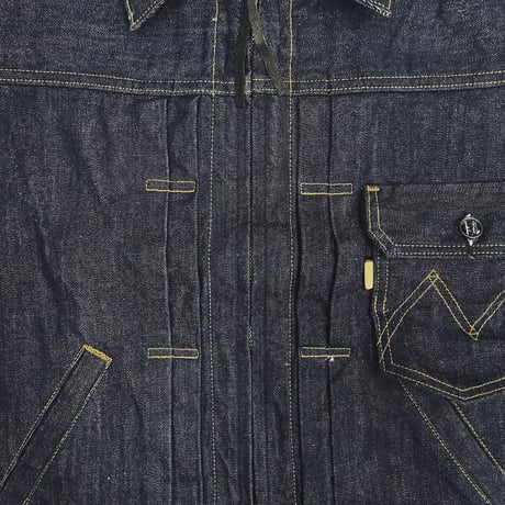 Deconstructed 1st Denim Trucker(KOJIMA) INDIGO
