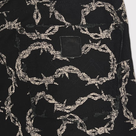 Lot.20603T CS With DAMAGED(SQUIGGLE) BLACK