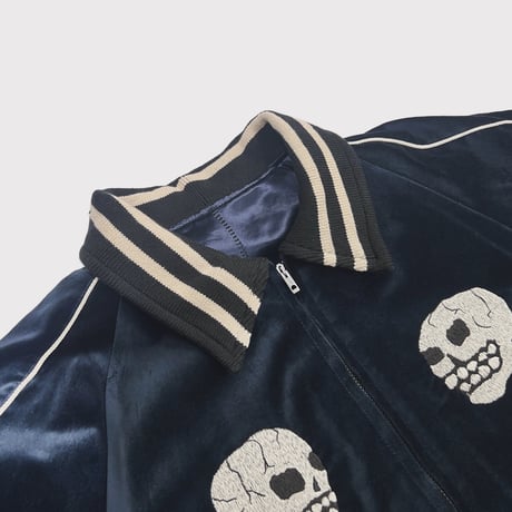 x A PUZZLING HOME Souvenir Racing Jacket(TWO FACE)MID NIGHT