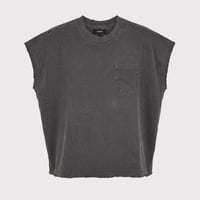 Pocket TunicWith Damaged(AGED BLACK)