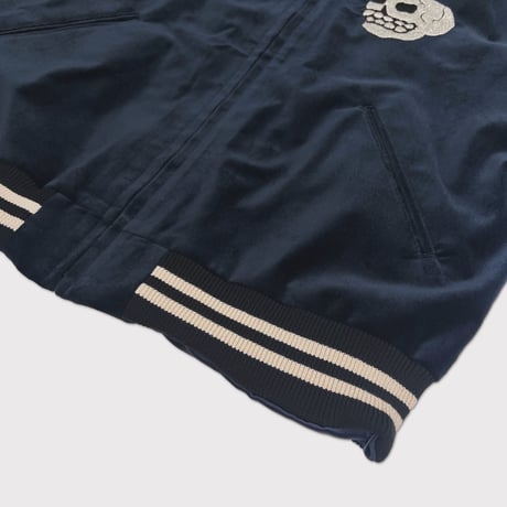x A PUZZLING HOME Souvenir Racing Jacket(TWO FACE)MID NIGHT