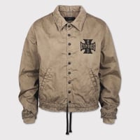 Bootleg Cut Off Coach Jacket(WEST SIDE GYPSIES)SAND