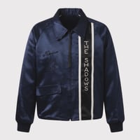 x A PUZZLING HOME Souvenir Racing Jacket(TWO FACE)MID NIGHT