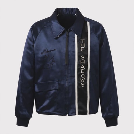 x A PUZZLING HOME Souvenir Racing Jacket(TWO FACE)MID NIGHT