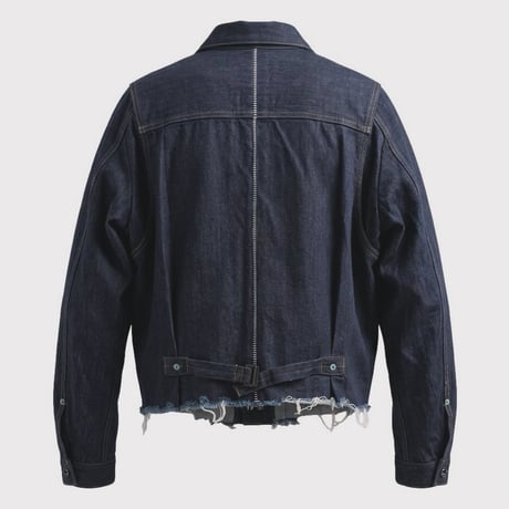 Deconstructed 1st Denim Trucker(KOJIMA) INDIGO