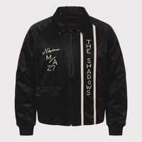 x A PUZZLING HOME Souvenir Racing Jacket(TWO FACE) BLACK