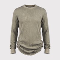 Combat Long Thermal With Damaged(CLASSIC WAFFLE KNIT)SAND