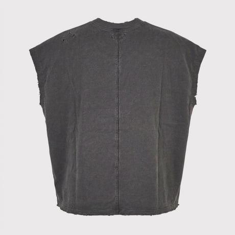 Pocket TunicWith Damaged(AGED BLACK)