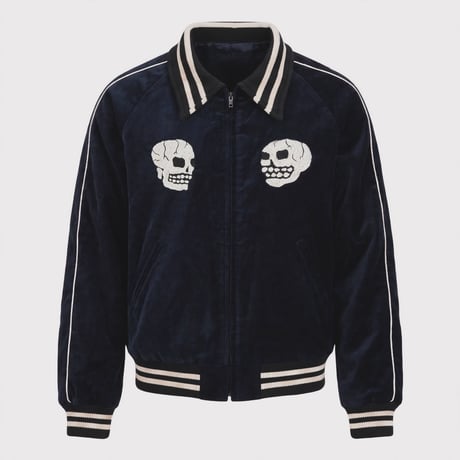 x A PUZZLING HOME Souvenir Racing Jacket(TWO FACE)MID NIGHT