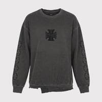 Bootleg Crew Sweat With Damaged(WEST SIDE GYPSIES)