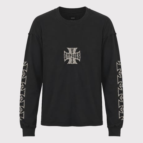 Bootleg INSIDE-OUT Long Sleeve(WEST SIDE GYPSIES)5YEARS BLACK