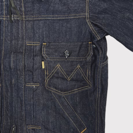 Deconstructed 1st Denim Trucker(KOJIMA) INDIGO
