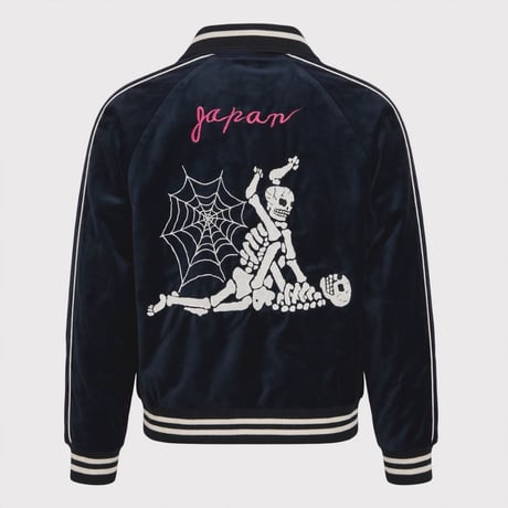 x A PUZZLING HOME Souvenir Racing Jacket(TWO FACE)MID NIGHT