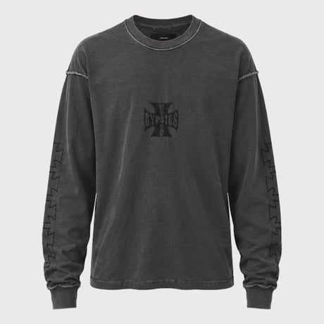 Bootleg INSIDE-OUT Long Sleeve(WEST SIDE GYPSIES)10YEARS BLACK
