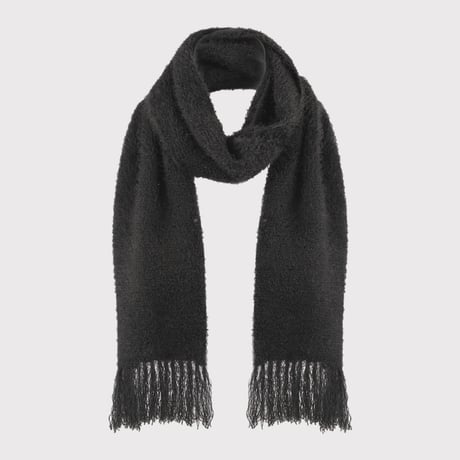 Shaggy Knit Scarf(FUR KNIT) CHARCOAL