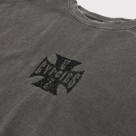 Bootleg Crew Sweat With Damaged(WEST SIDE GYPSIES)