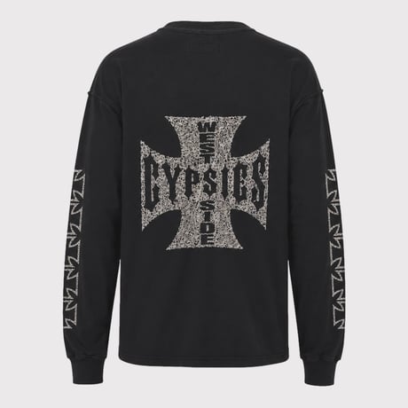 Bootleg INSIDE-OUT Long Sleeve(WEST SIDE GYPSIES)5YEARS BLACK