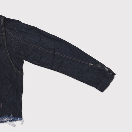 Deconstructed 1st Denim Trucker(KOJIMA) INDIGO