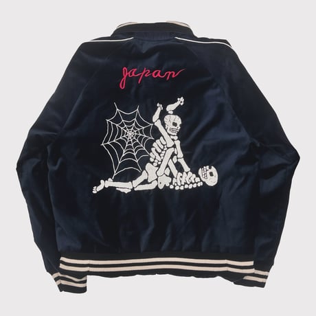 x A PUZZLING HOME Souvenir Racing Jacket(TWO FACE)MID NIGHT