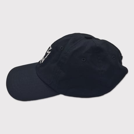 Bootleg Distressed Cross Cap(CLASSIC TIWLL)WASHED BLACK