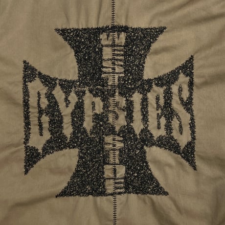 Bootleg Cut Off Coach Jacket(WEST SIDE GYPSIES)SAND