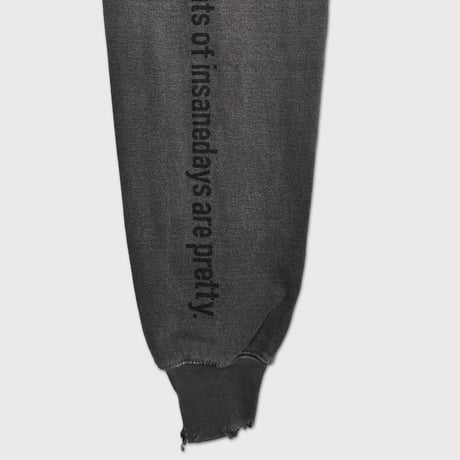Bootleg Zip Up Hoodie With Damaged(ERROR S)