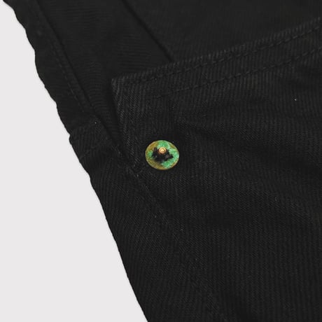 Cut OFF Heavy Wide Short Jeans(KOJIMA) BLACK