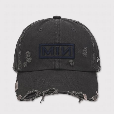 Bootleg Cap With Damaged(BOX)SUNFADE BLACK