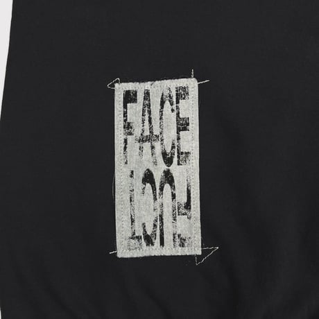 Bootleg Zip Up Hoodie With Patched(MIN) 5YEARS BLACK