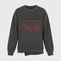 Bootleg Crew Sweat With Damaged(ERROR S)