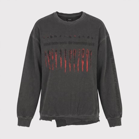 Bootleg Crew Sweat With Damaged(ERROR S)
